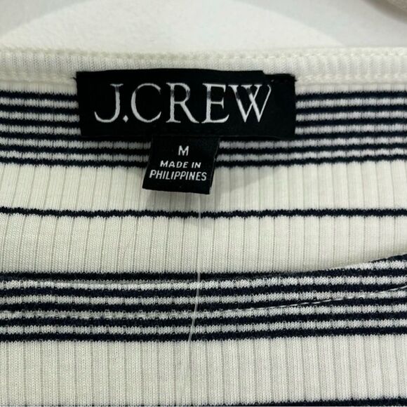 NWT J. Crew Vintage rib ruffle boatneck tank top - Picture 7 of 8